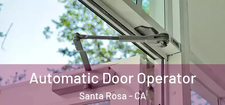 Automatic Door Operator Santa Rosa - CA