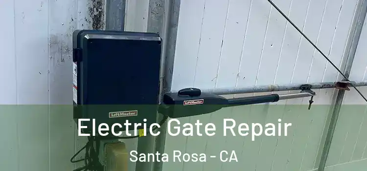 Electric Gate Repair Santa Rosa - CA